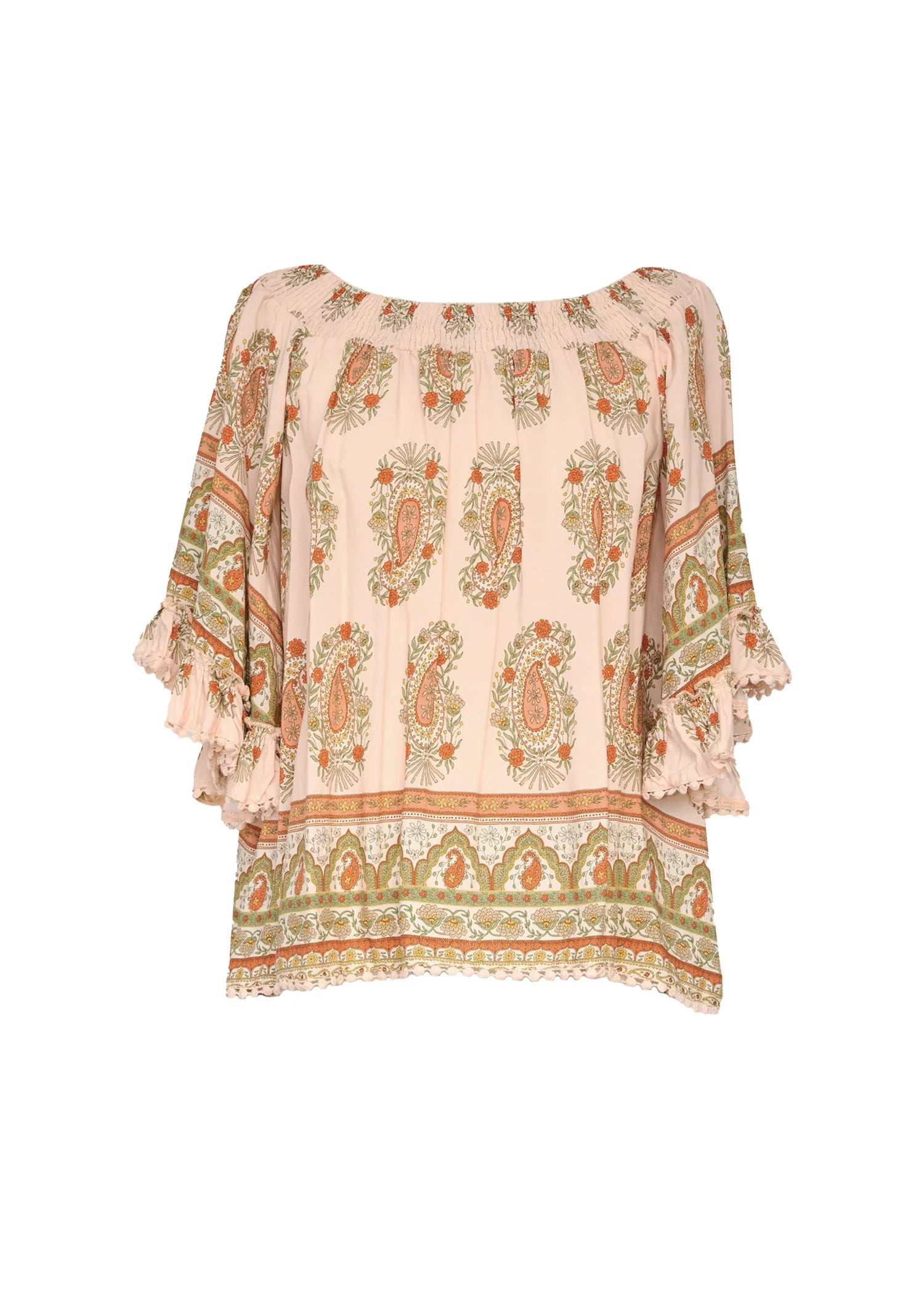 Clover Off Shoulder Top - Heirloom