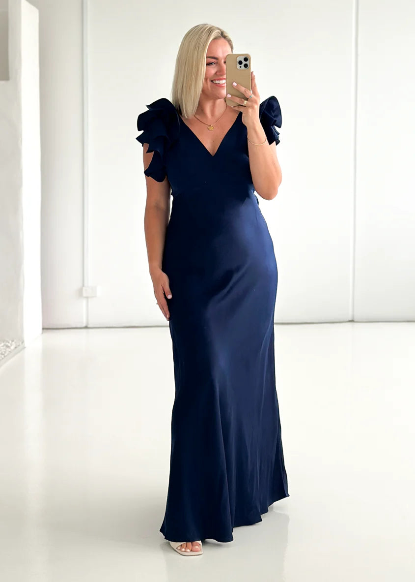 Dali Maxi Dress - Navy