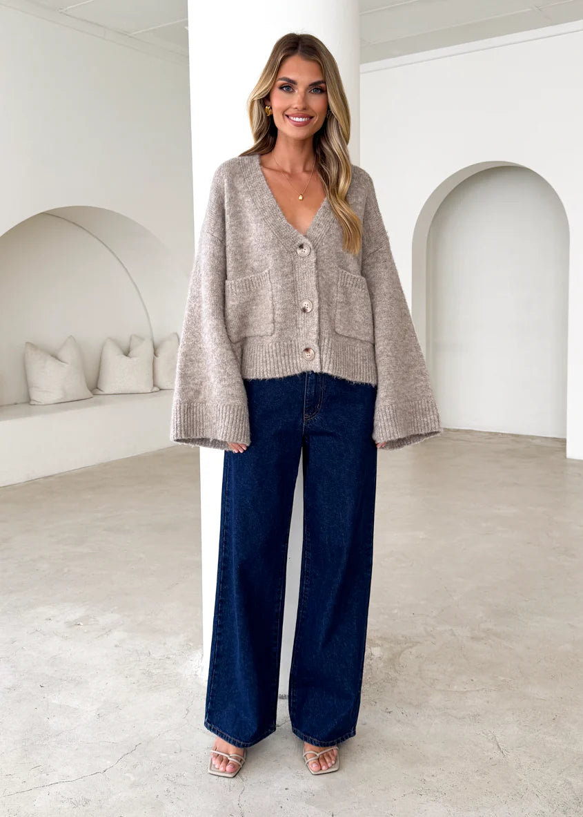 Reyna Sweater - Mushroom