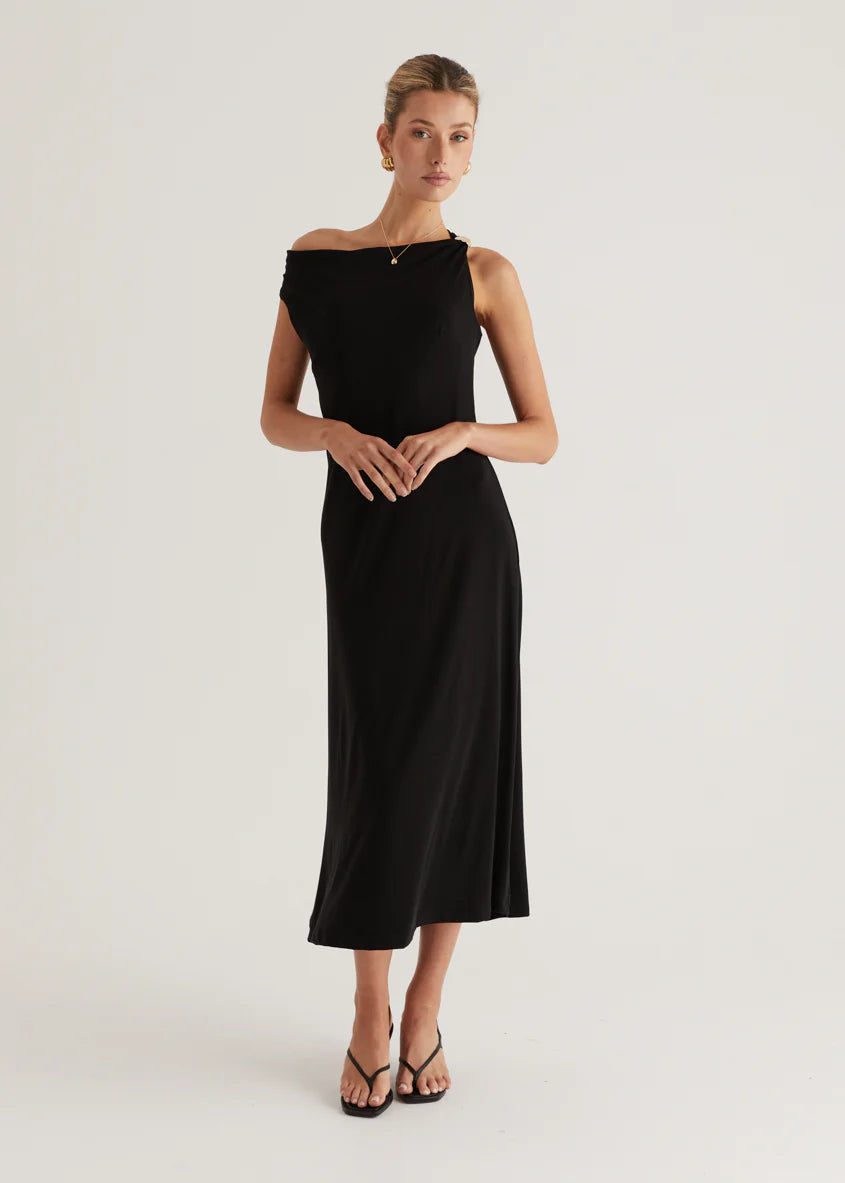 Demi Maxi Dress - Black