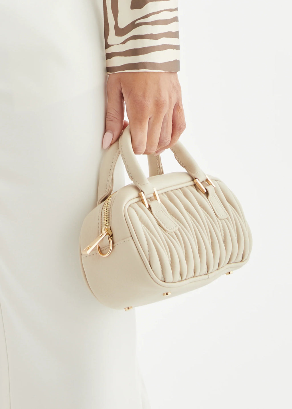 Tilda Handle Bag - Oyster