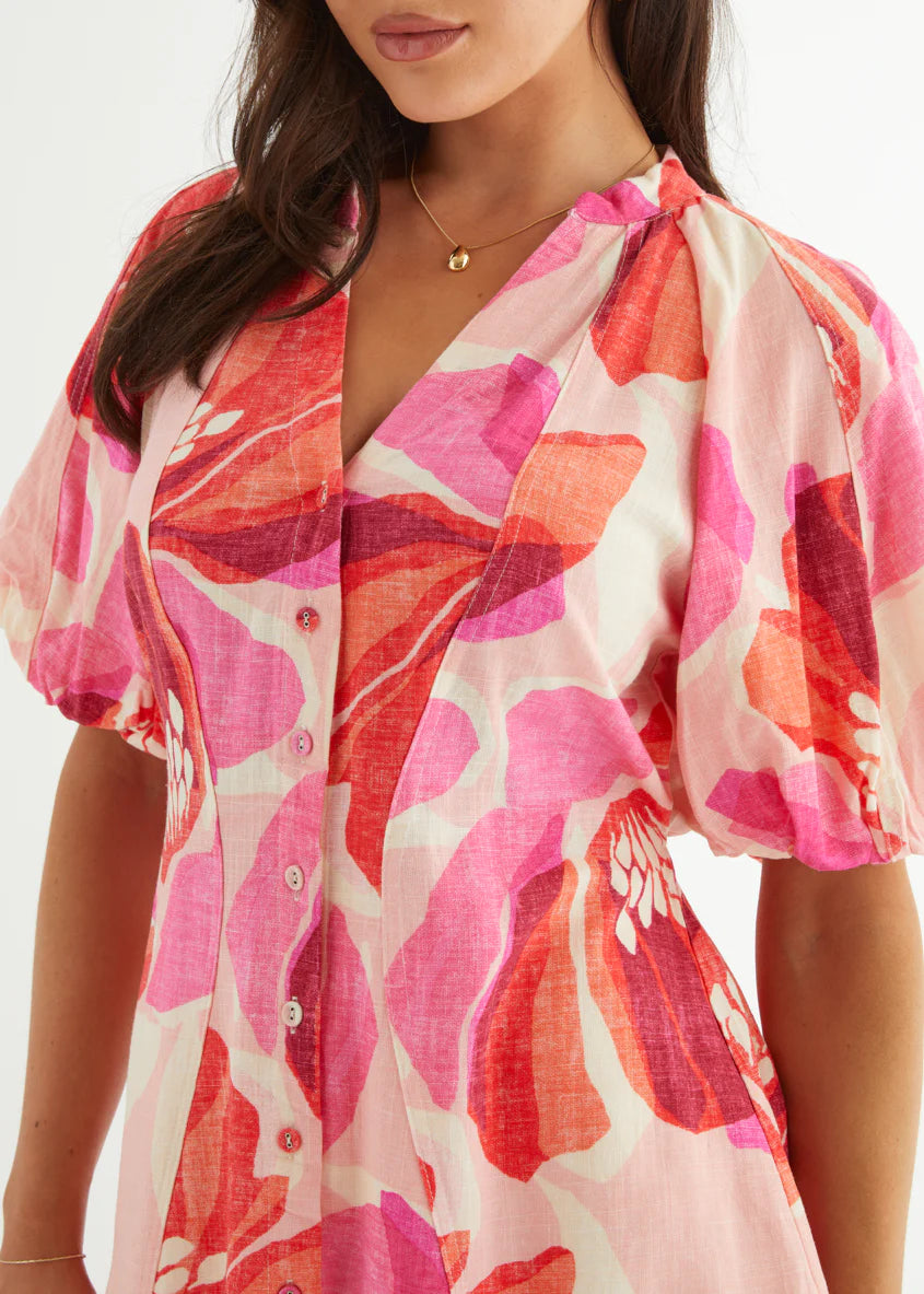 Valerie Blouse - Pink Rosalie