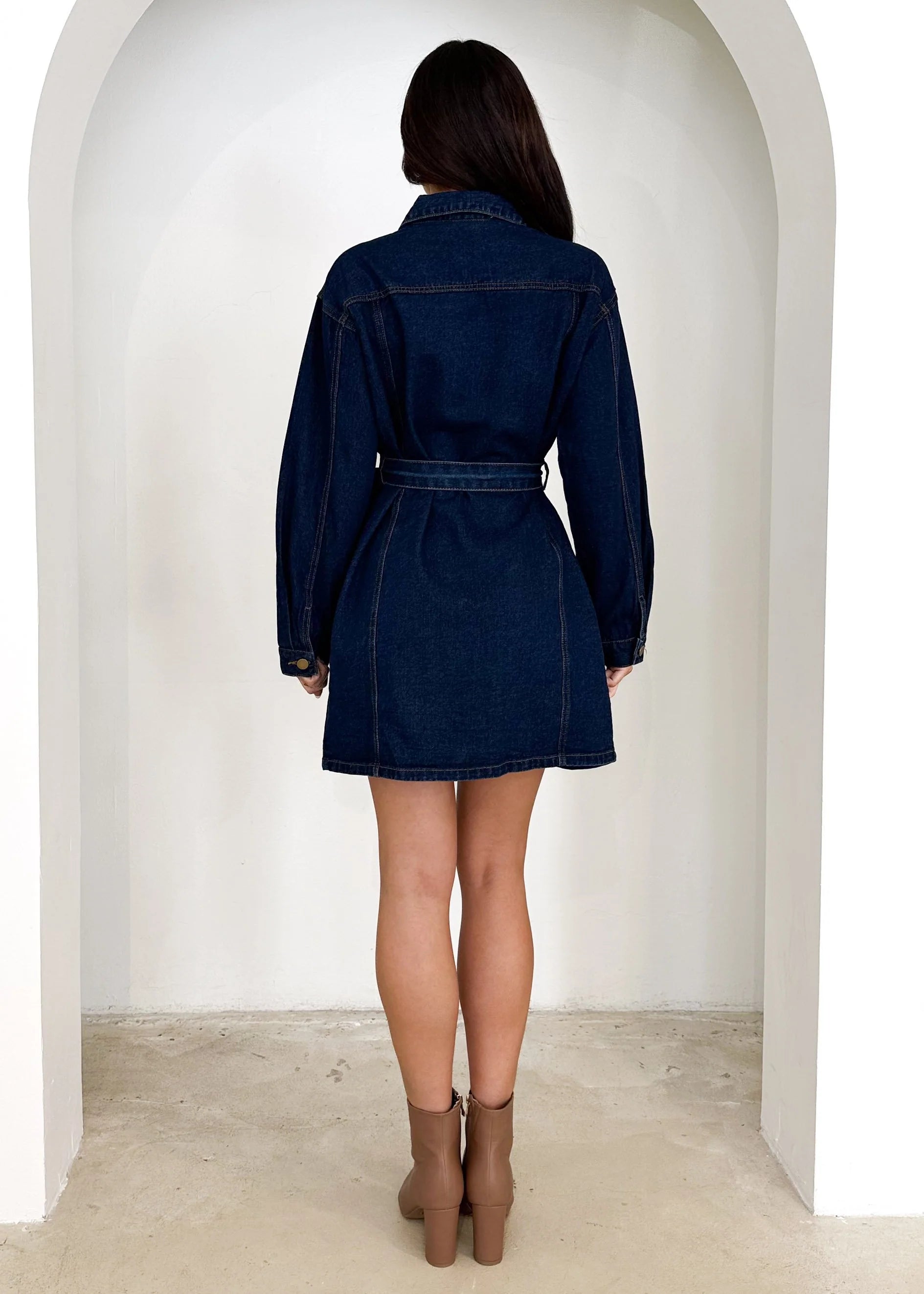 Begra Denim Dress - Indigo