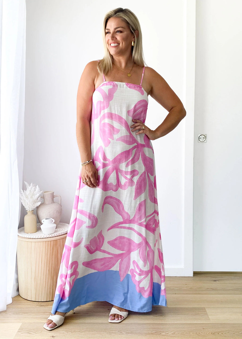 Talisa Maxi Dress - Lila Flower