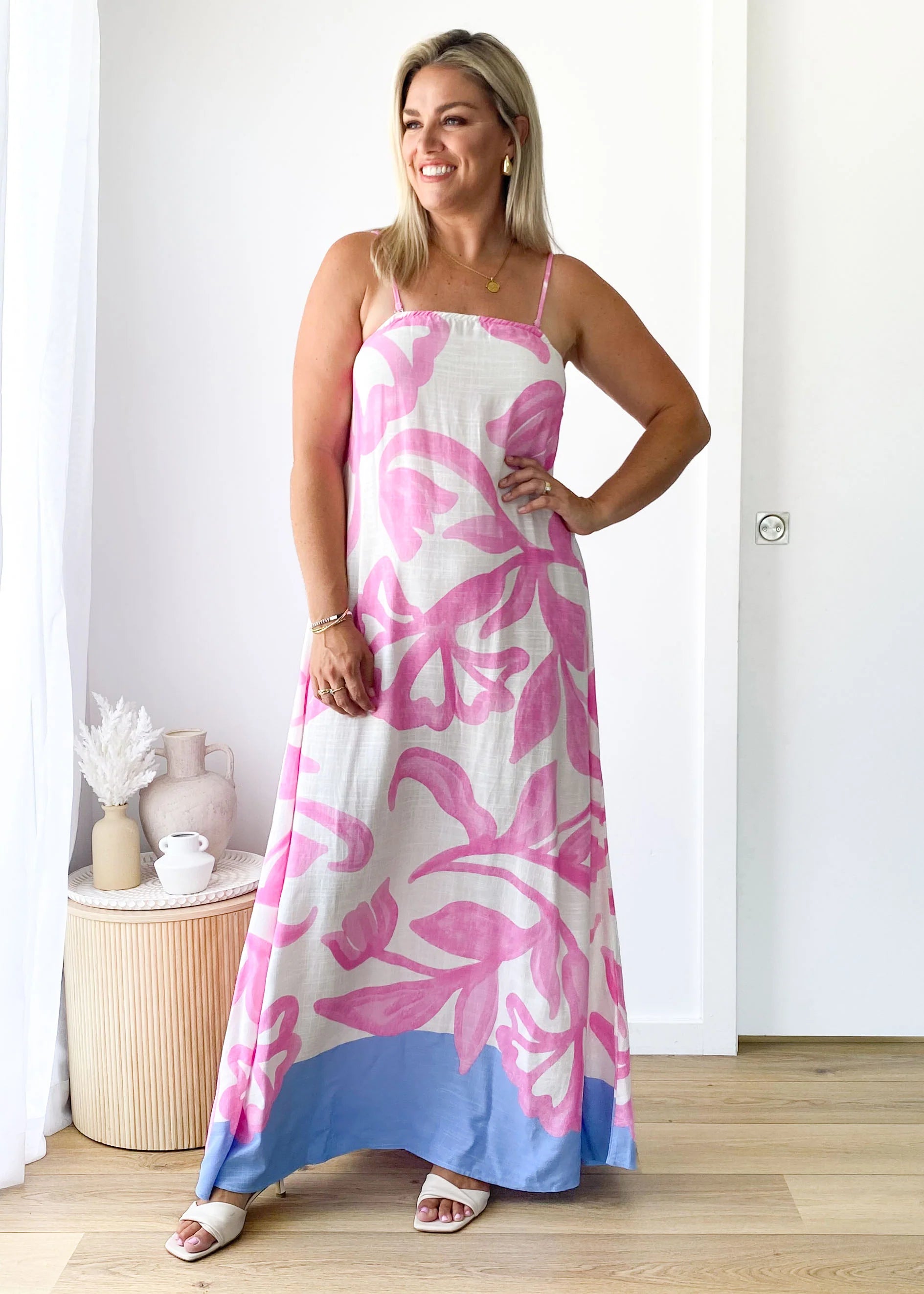 Talisa Maxi Dress - Lila Flower
