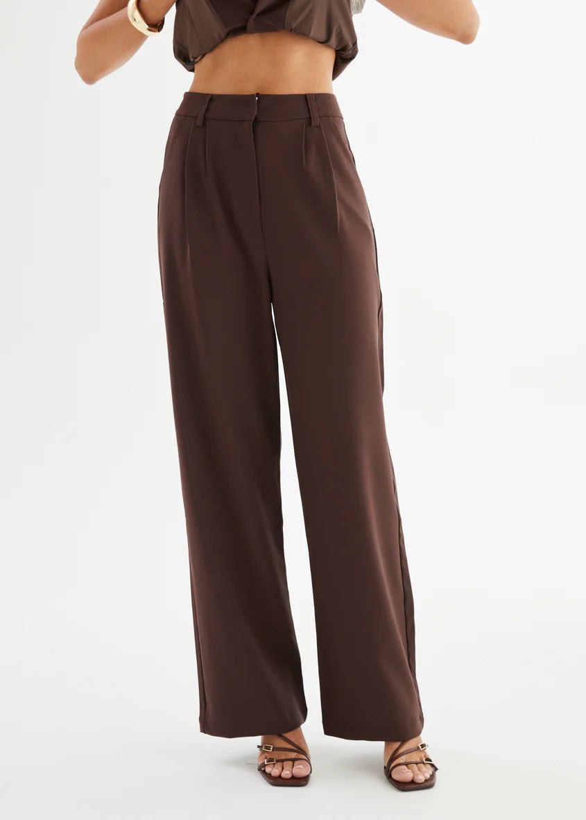 Sloane Pants - Espresso