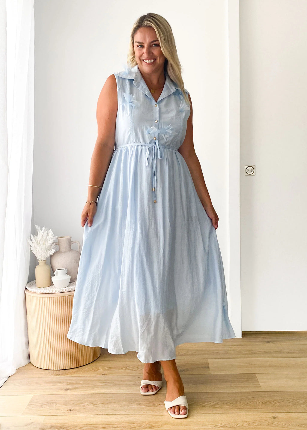 Jodi Maxi Dress - Powder Blue