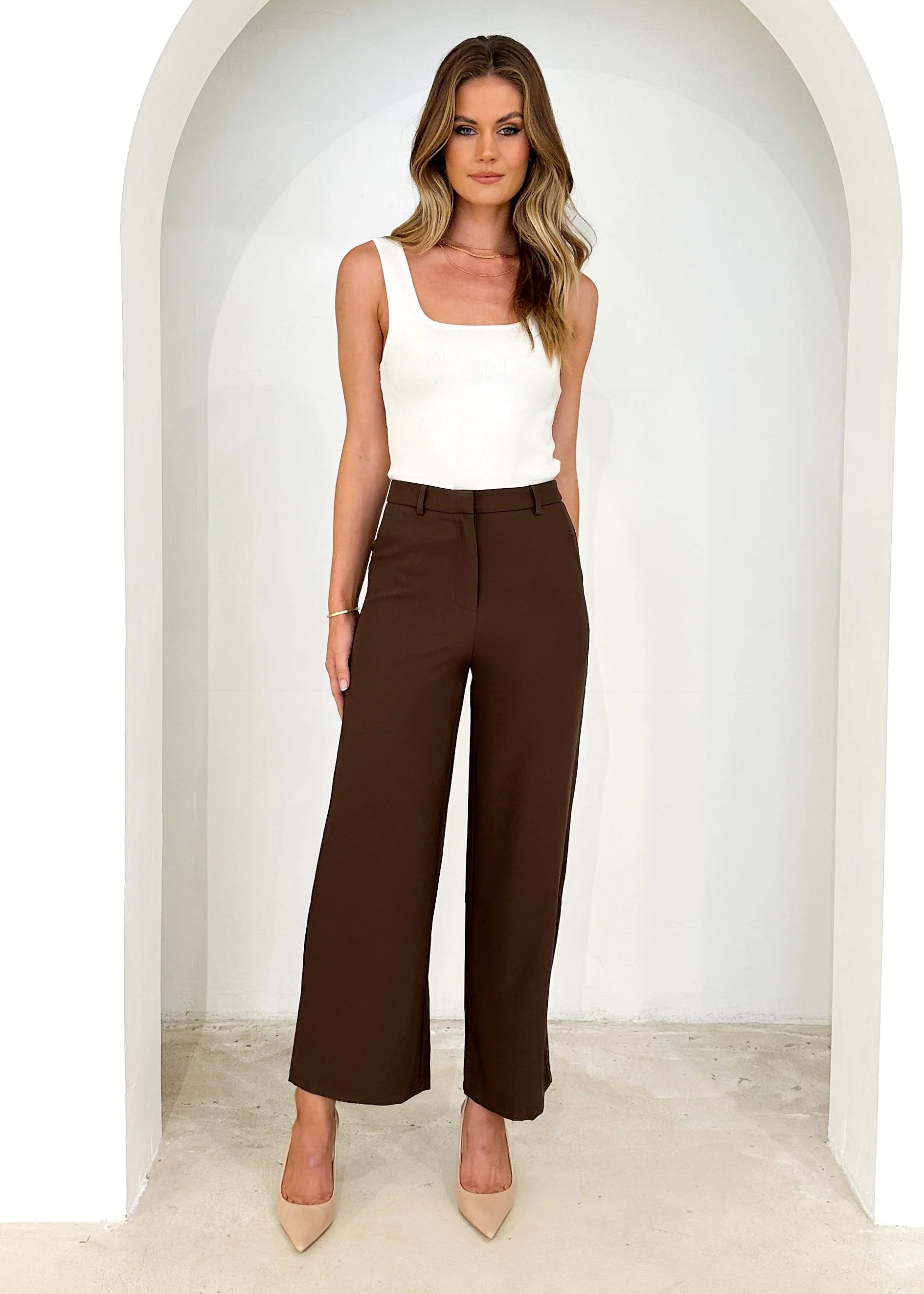 Lissoe Pants - Espresso