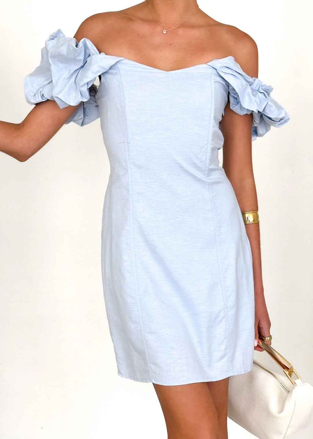 Ophelia Dress - Powder Blue
