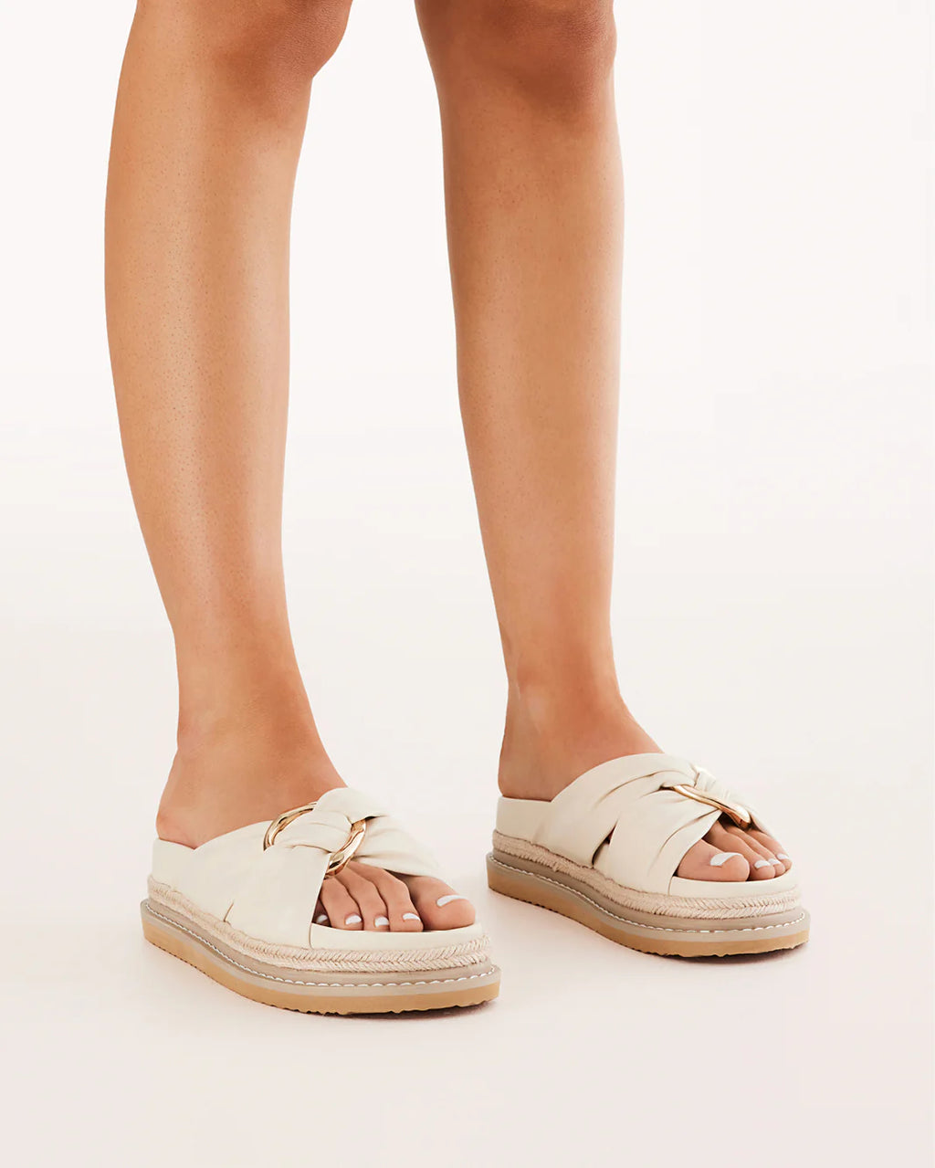 Ambrose Sandals - Ivory