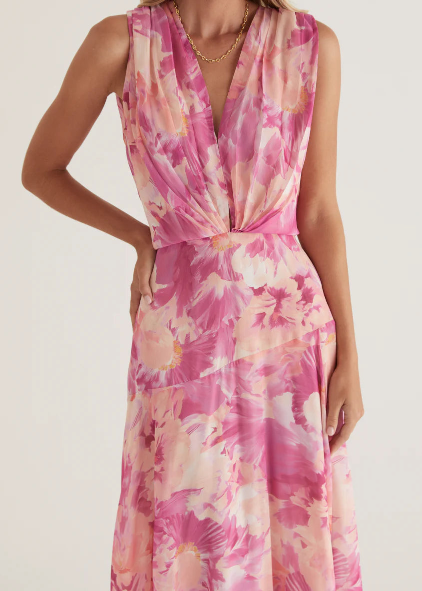 Amoureux Maxi Dress - Pink Ziah