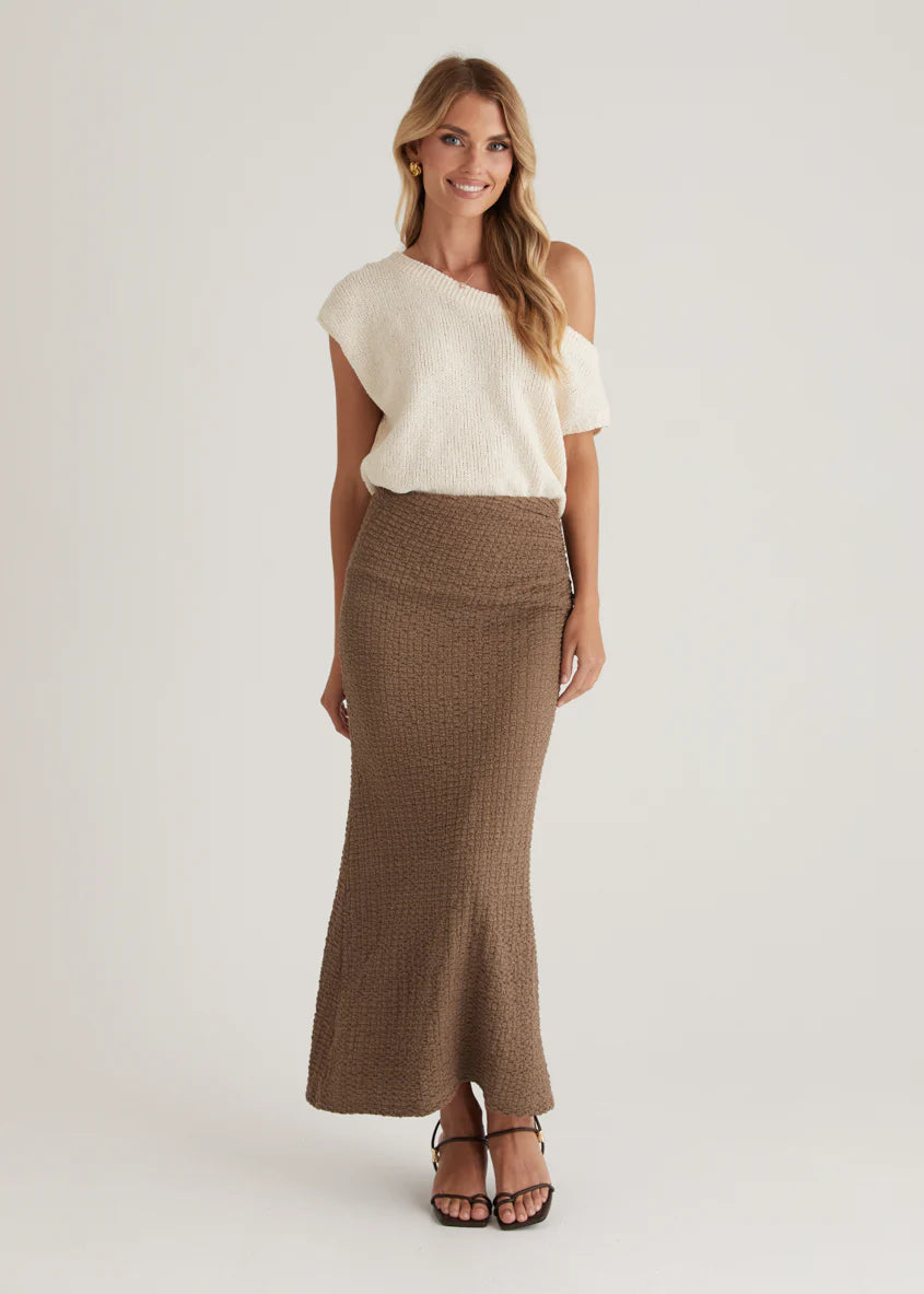 Jordy Maxi Skirt - Moss