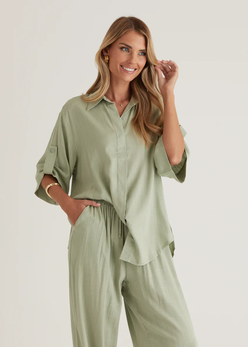 Kinsley Shirt - Sage
