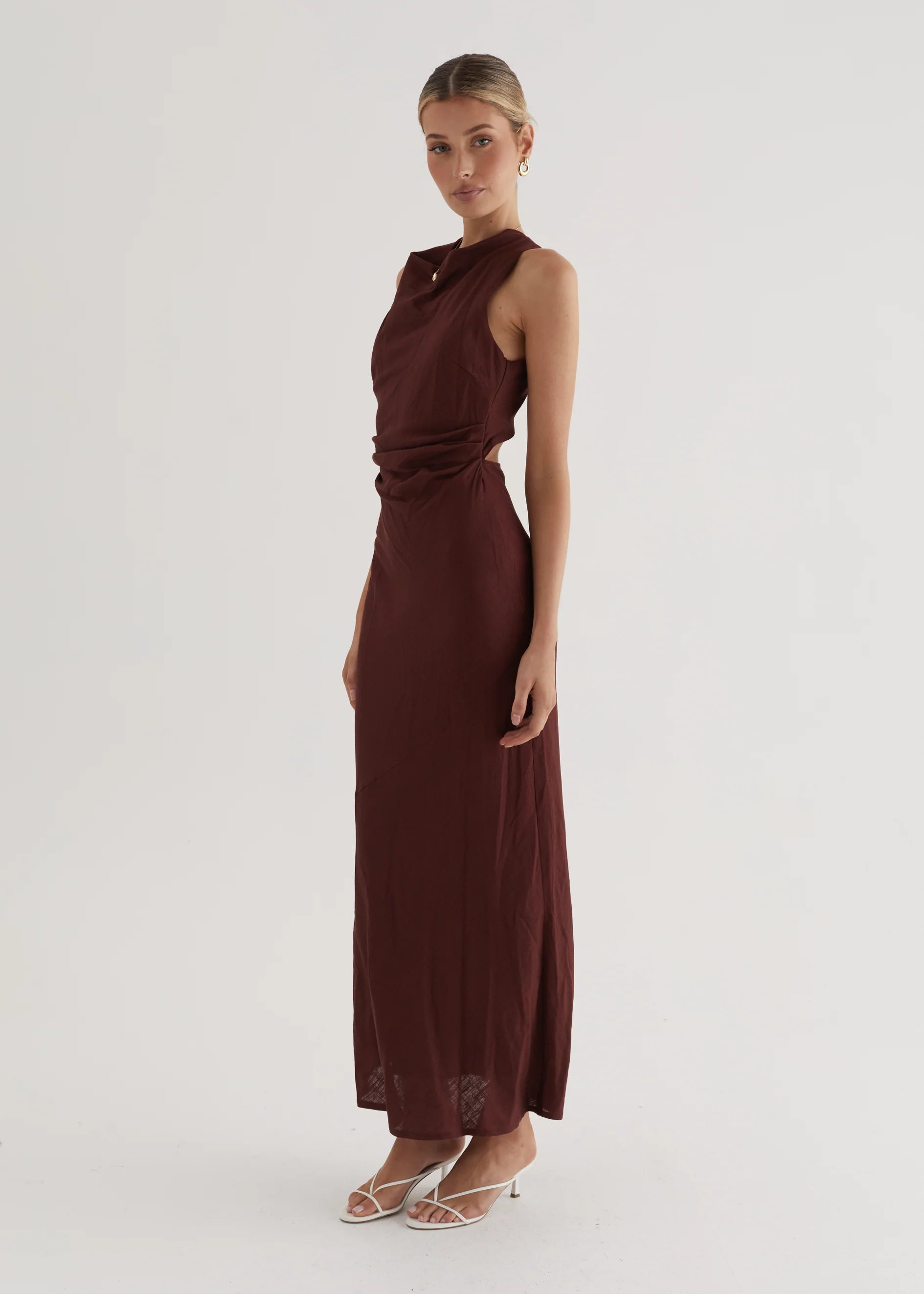 Renata Maxi Dress - Wine
