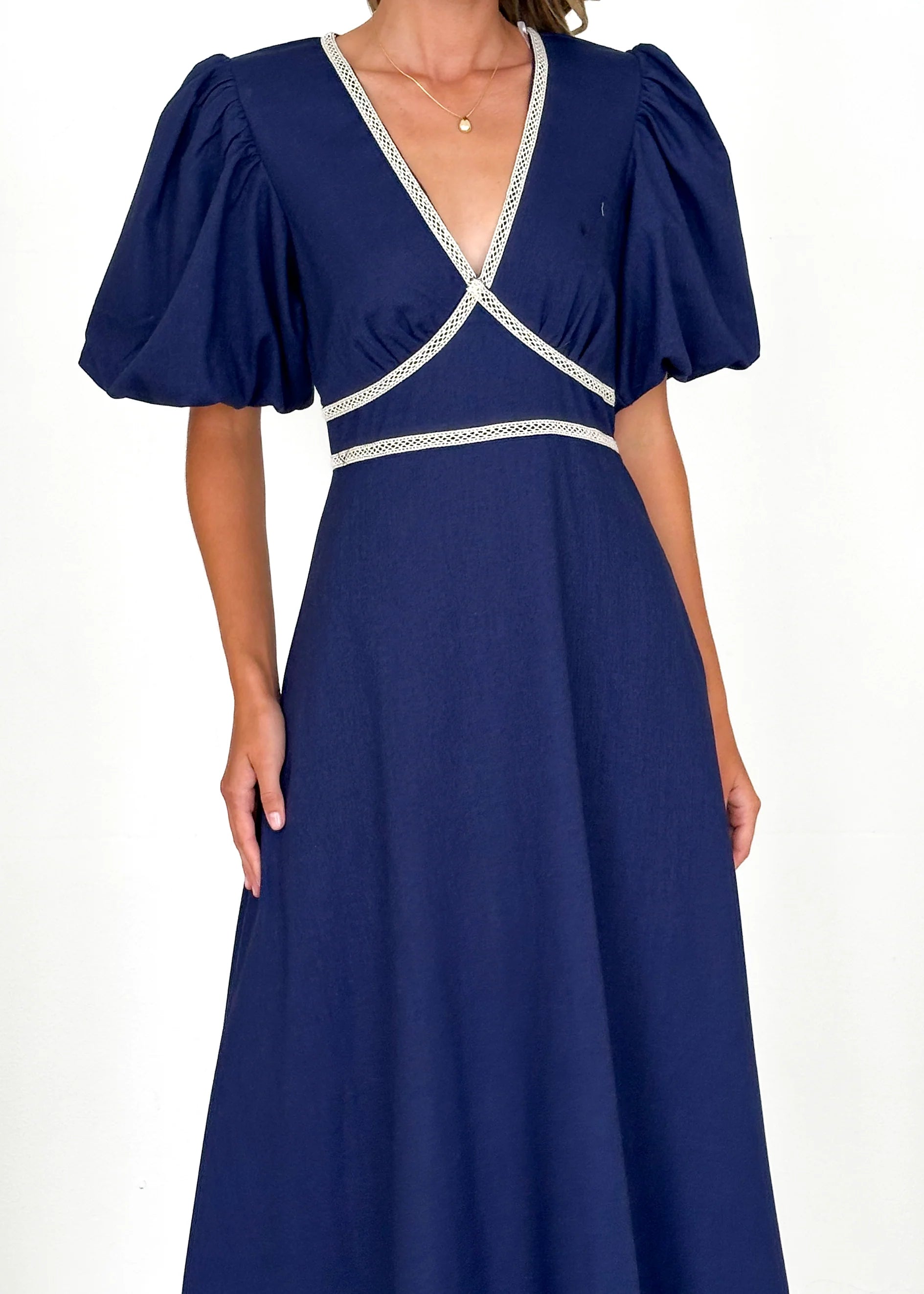 Ellodie Maxi Dress - Navy