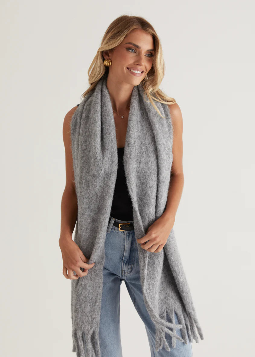 Charli Scarf - Grey