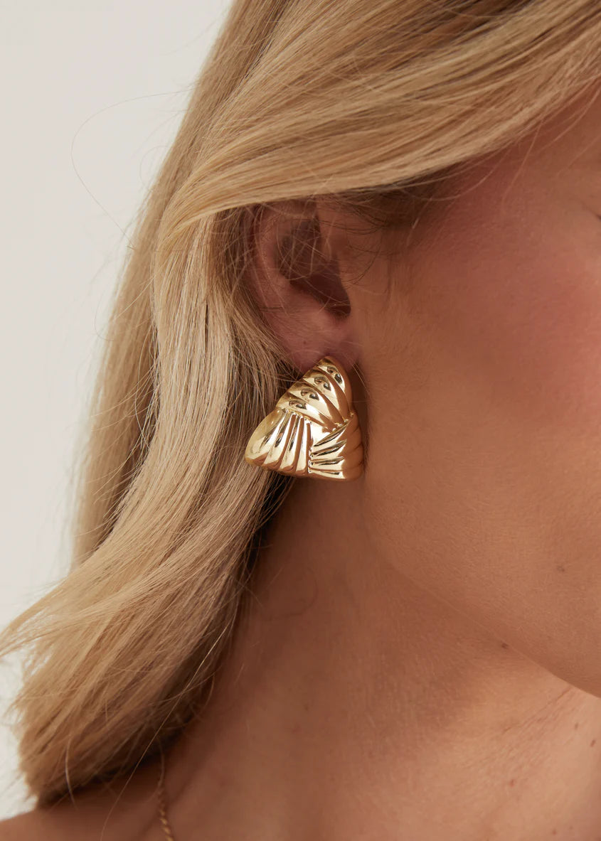 Elisia Earrings - Gold