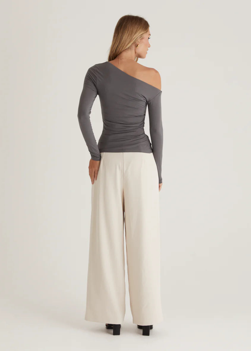 Kaira Top - Charcoal