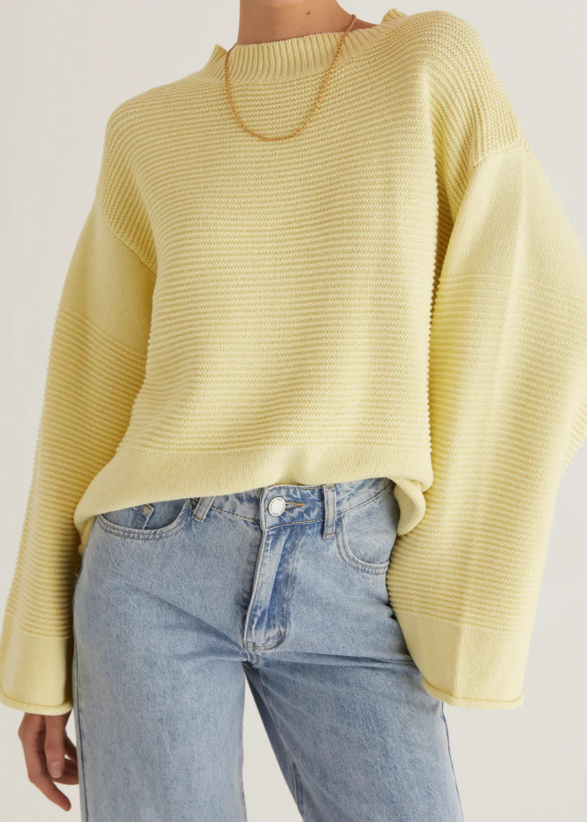 Marsielle Sweater - Lemon