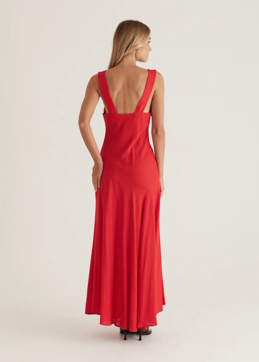 Orabelle Maxi Dress - Red