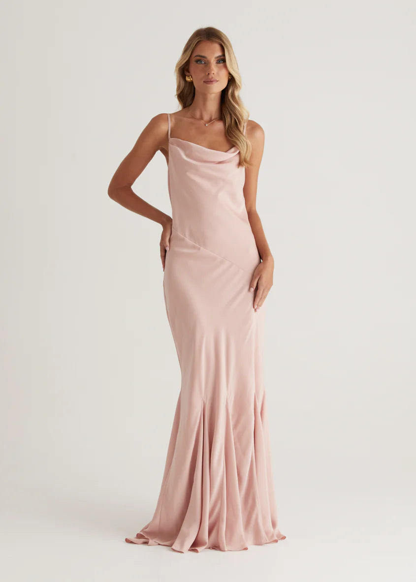 Zita Maxi Dress - Blush