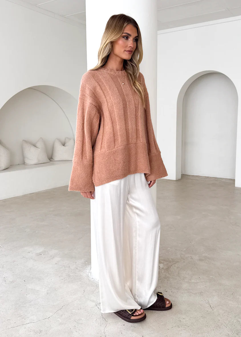 Adnorra Sweater - Rose