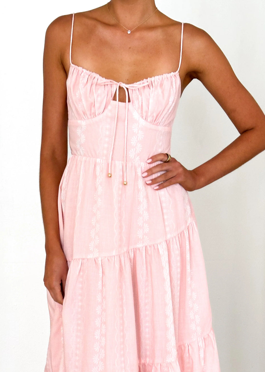 Nashville Maxi Dress - Blush