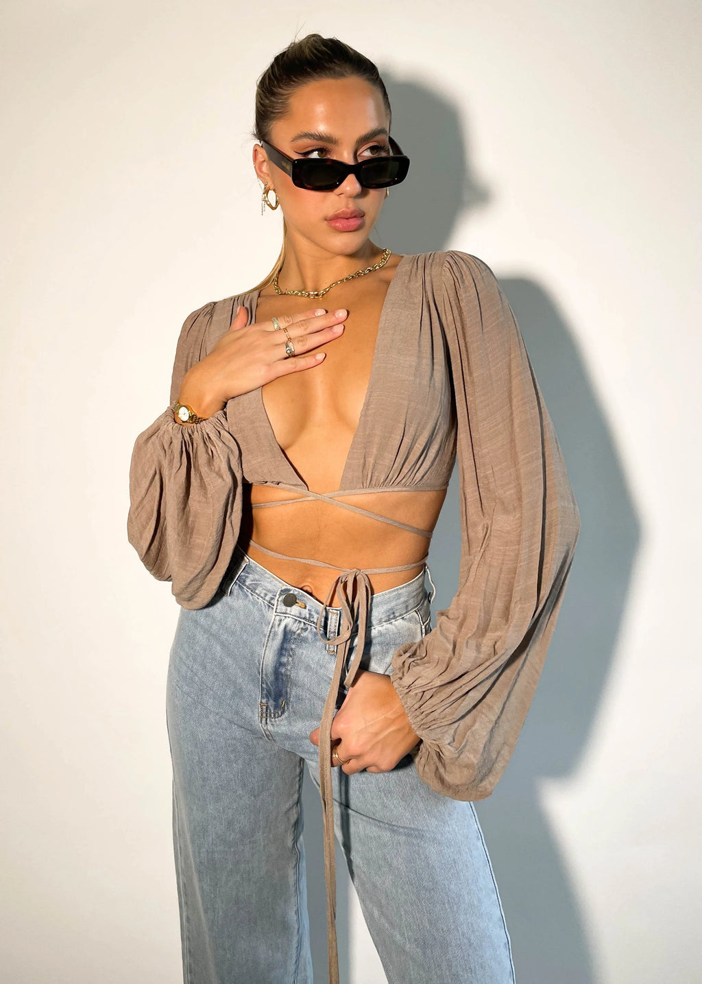 Berkley Crop - Mocha