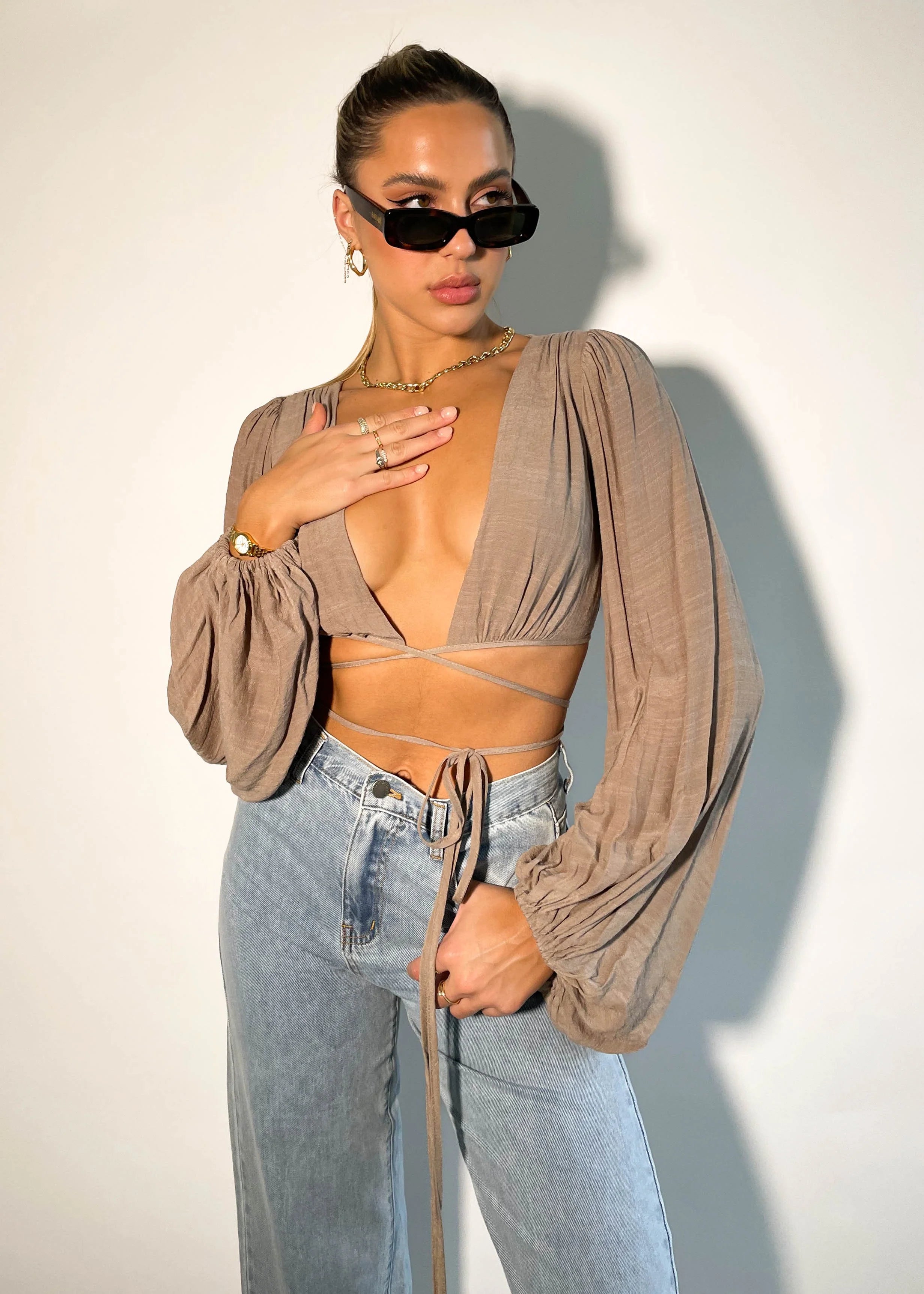 Berkley Crop - Mocha