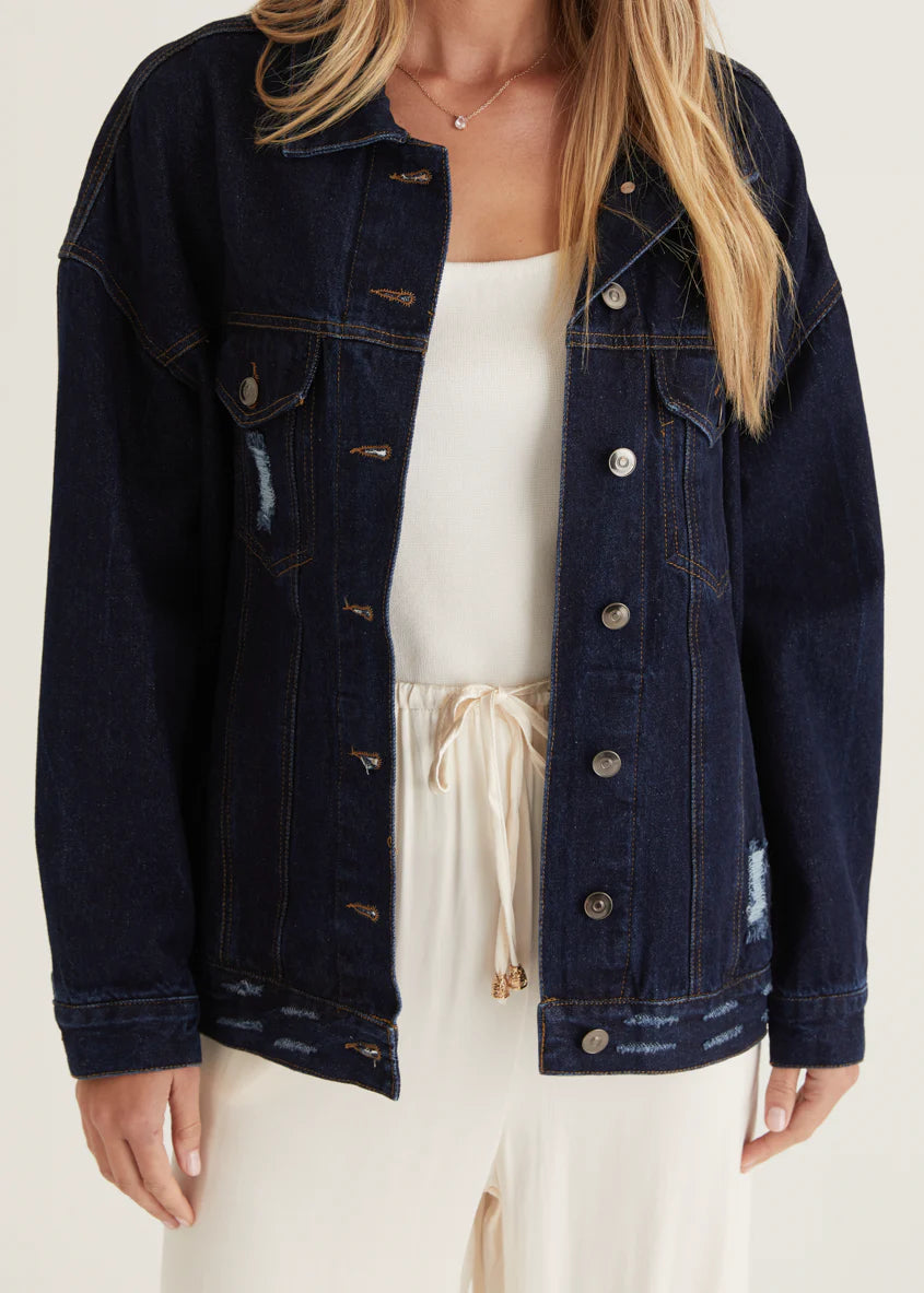 Jemma Denim Jacket - Indigo