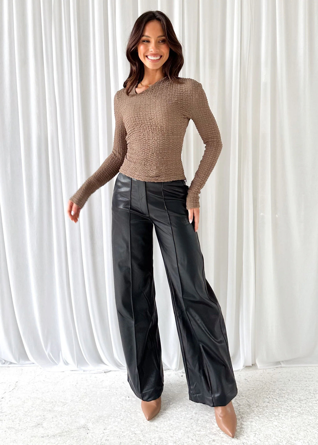 Mroet Knit Top - Moss