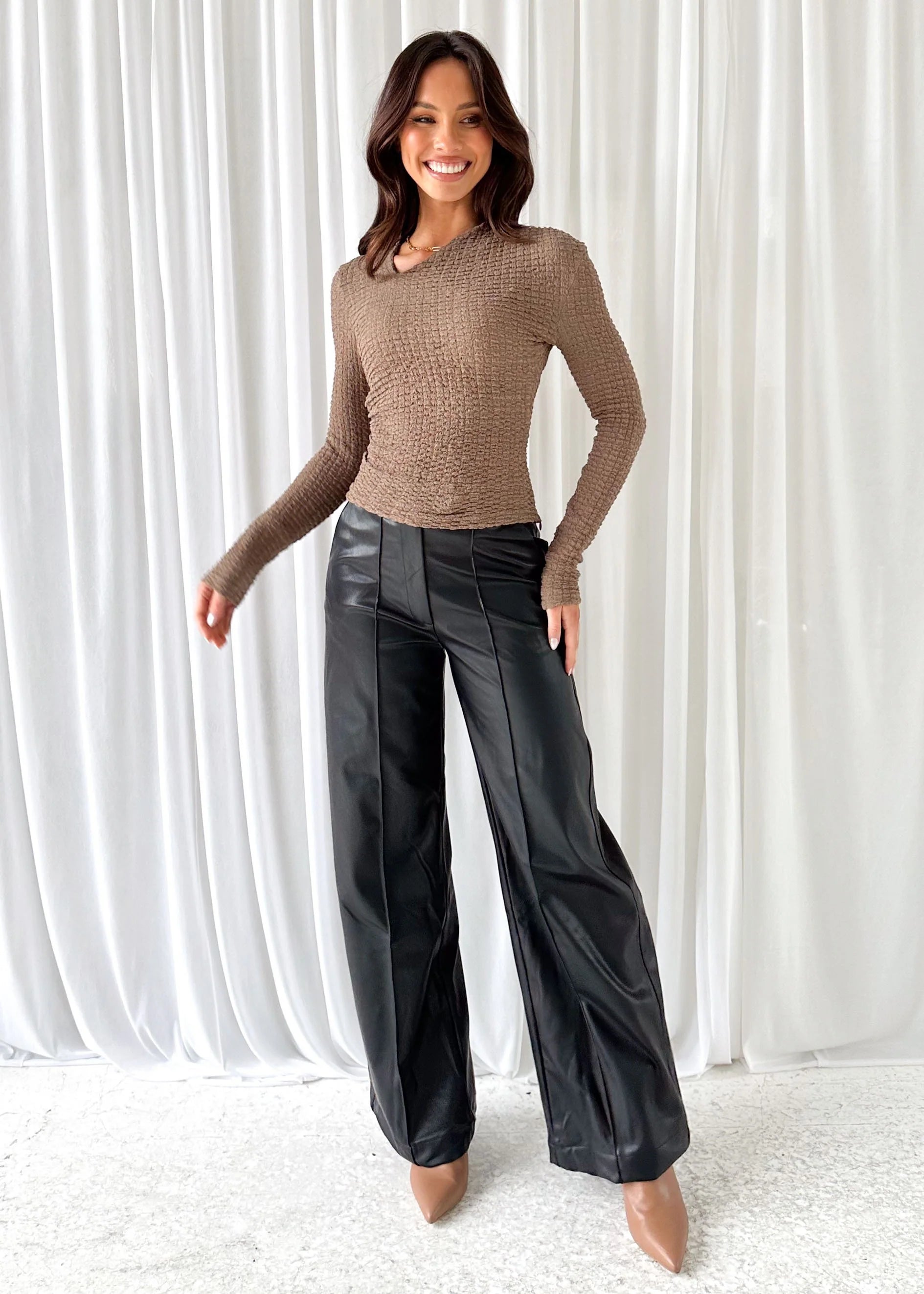 Mroet Knit Top - Moss