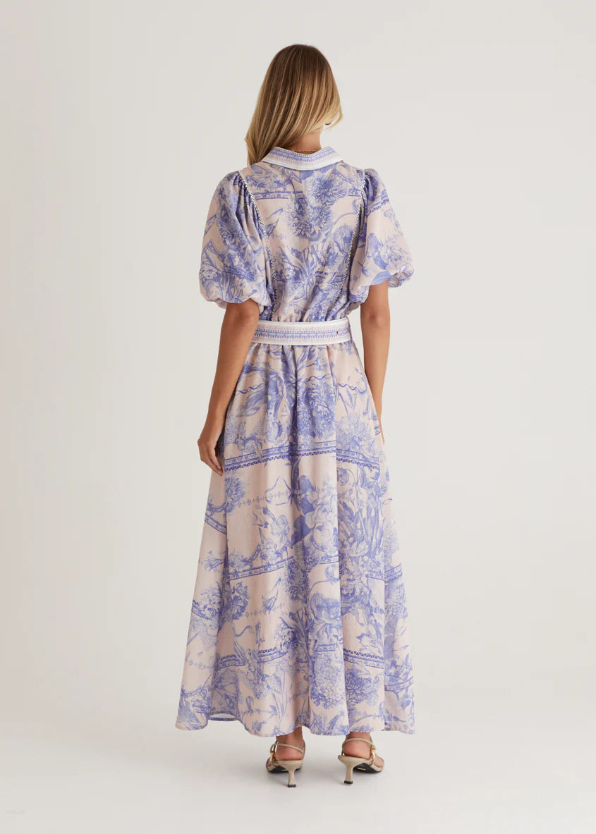Jolene Maxi Dress - Porcelain