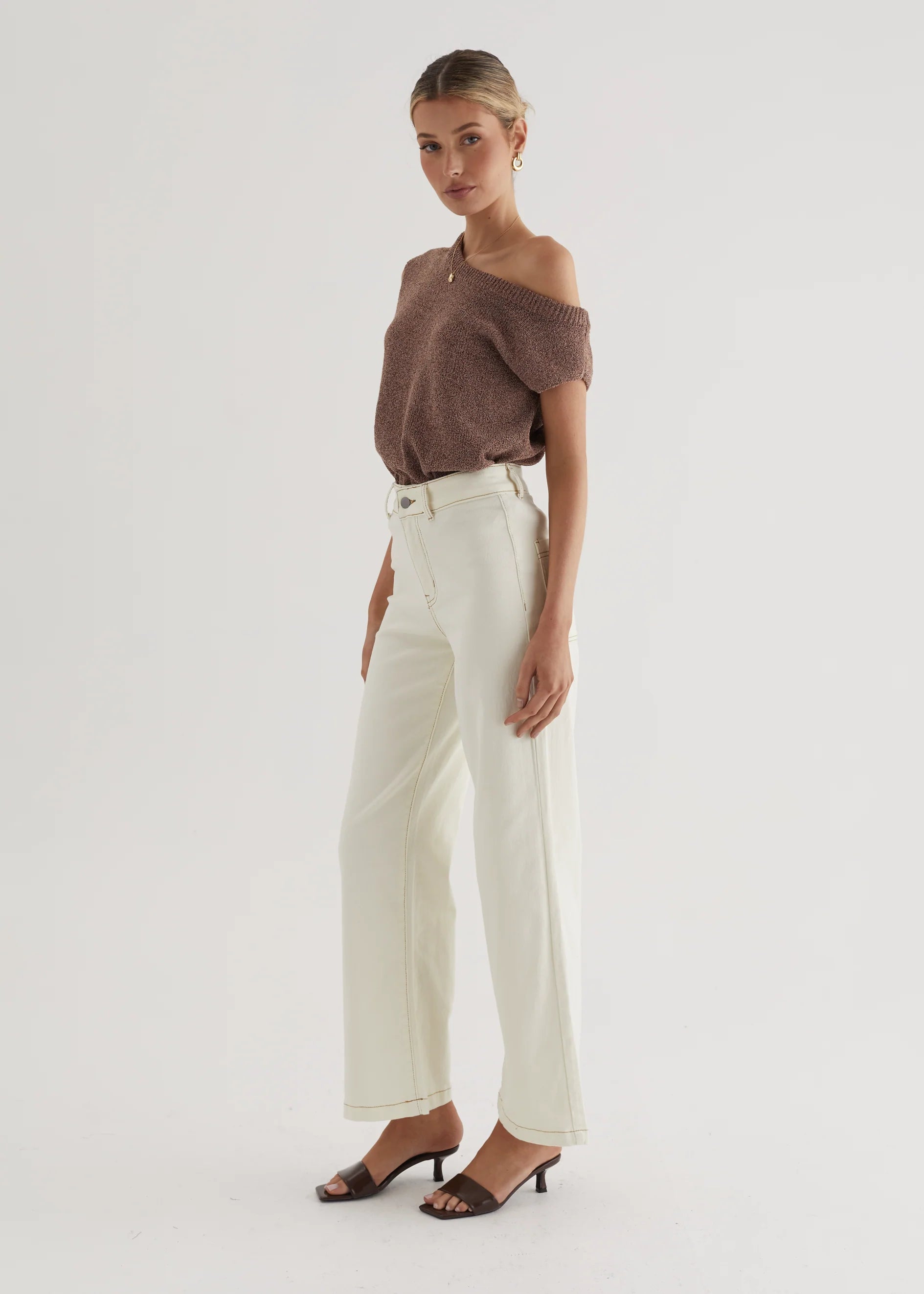 Carmina Stretch Jeans - Sand