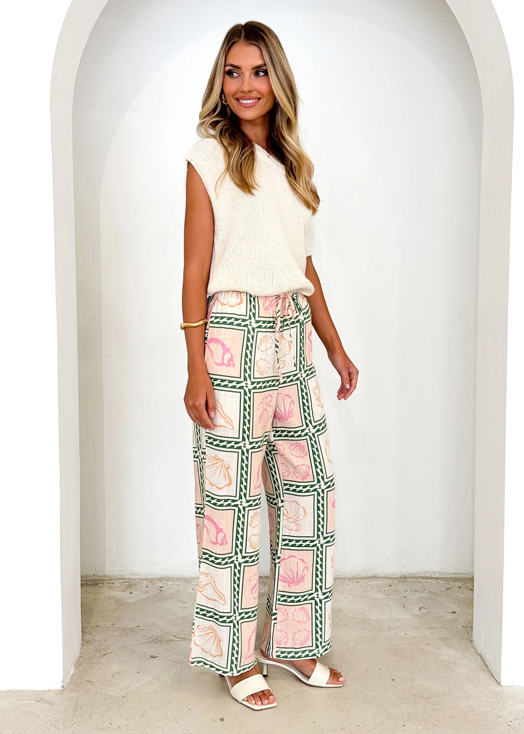 Lulu Pants - Coastal Green