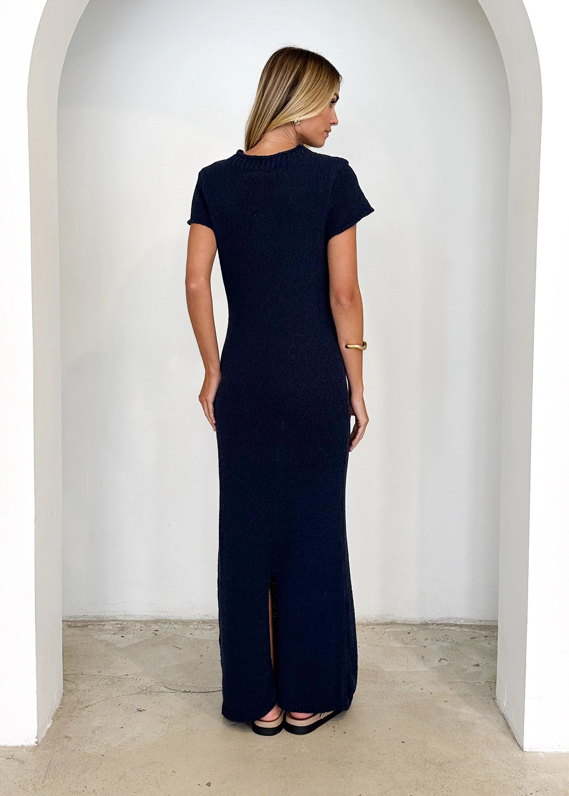 Kori Knit Maxi Dress - Navy