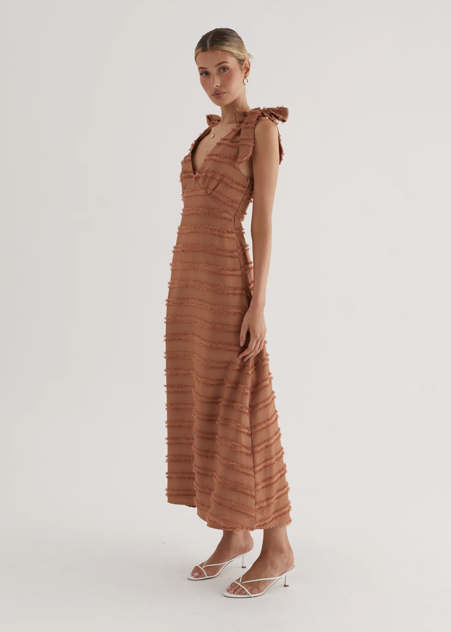 Bella Maxi Dress - Tan