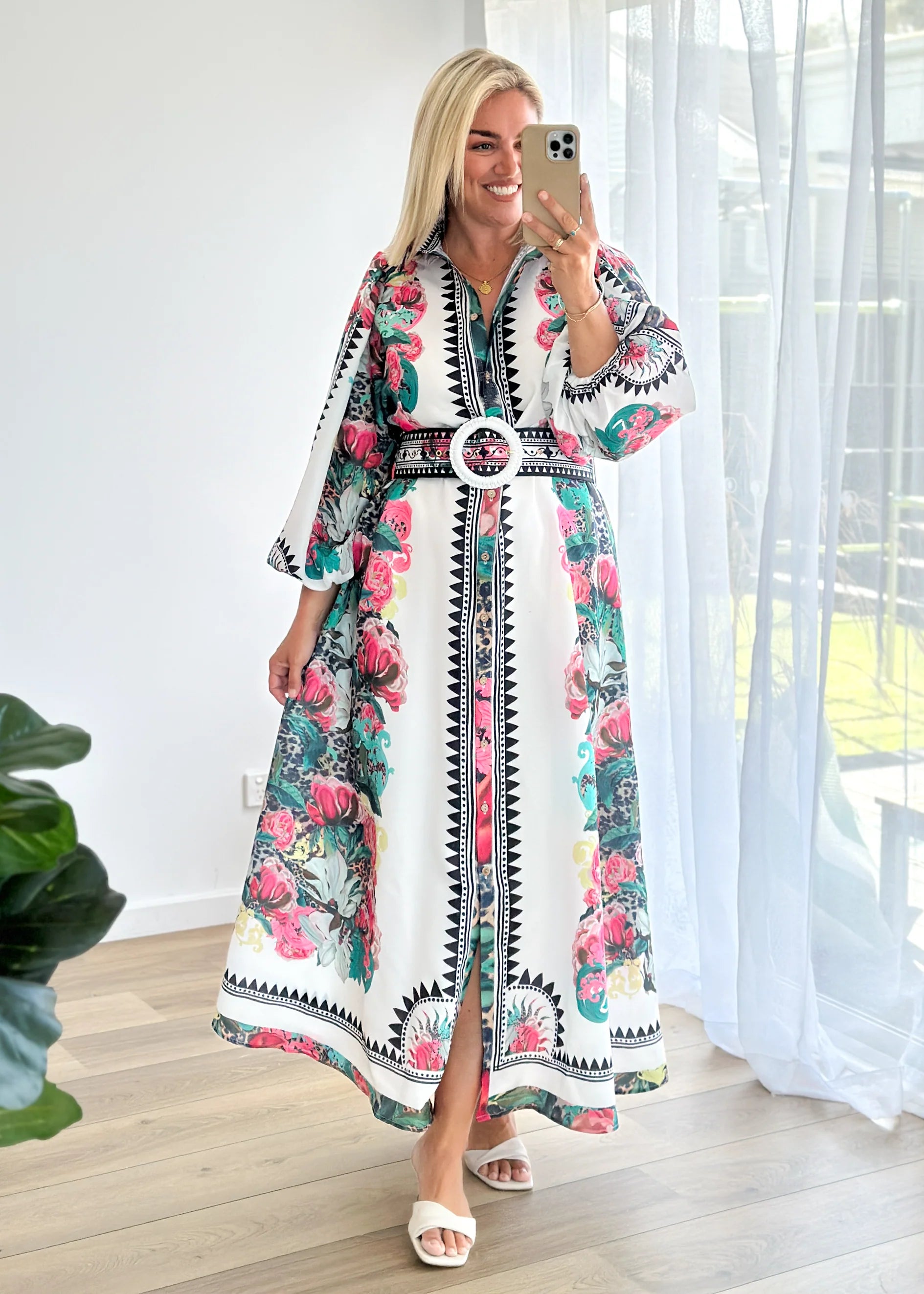 Colada Maxi Dress - Eden Floral