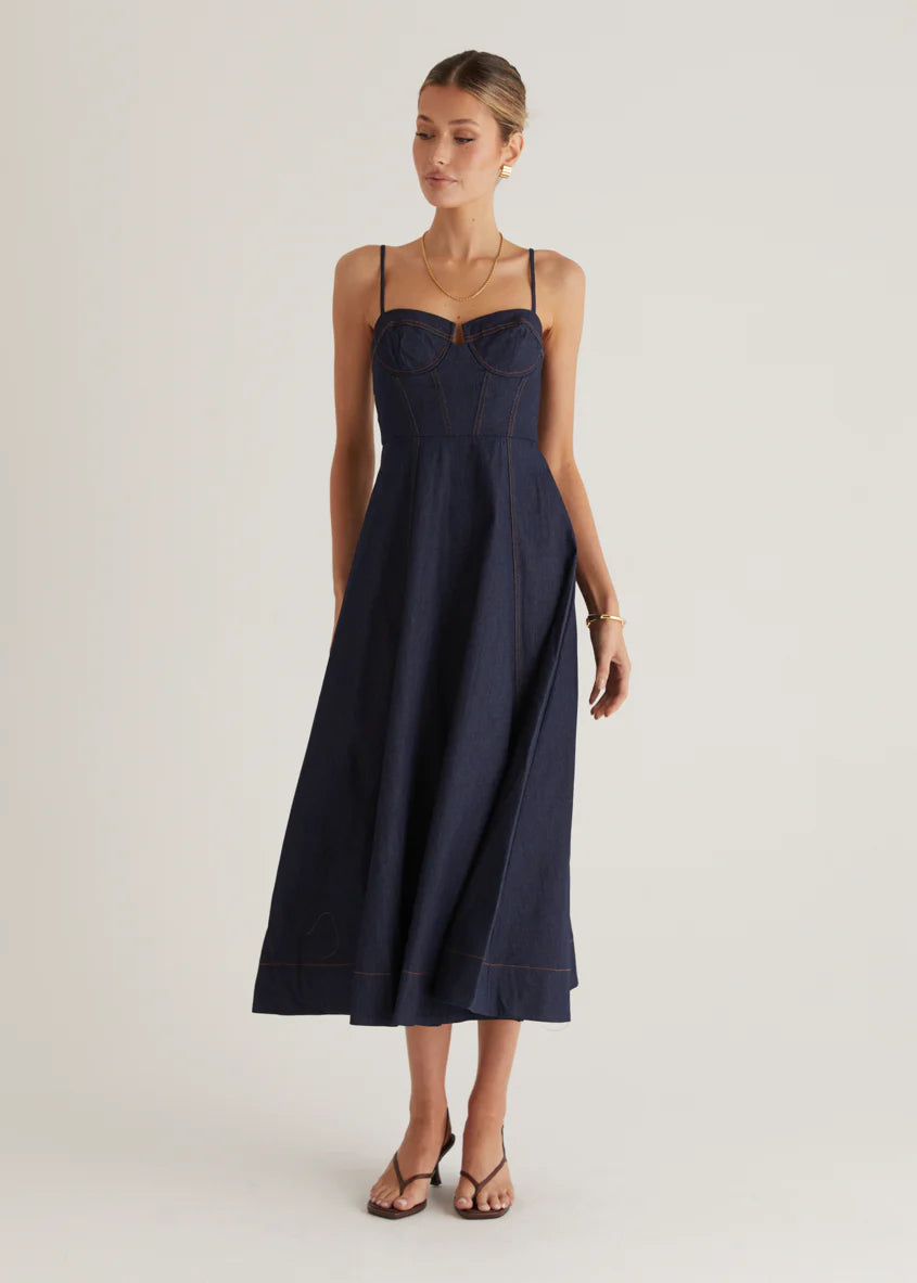 Braelynn Maxi Dress - Indigo