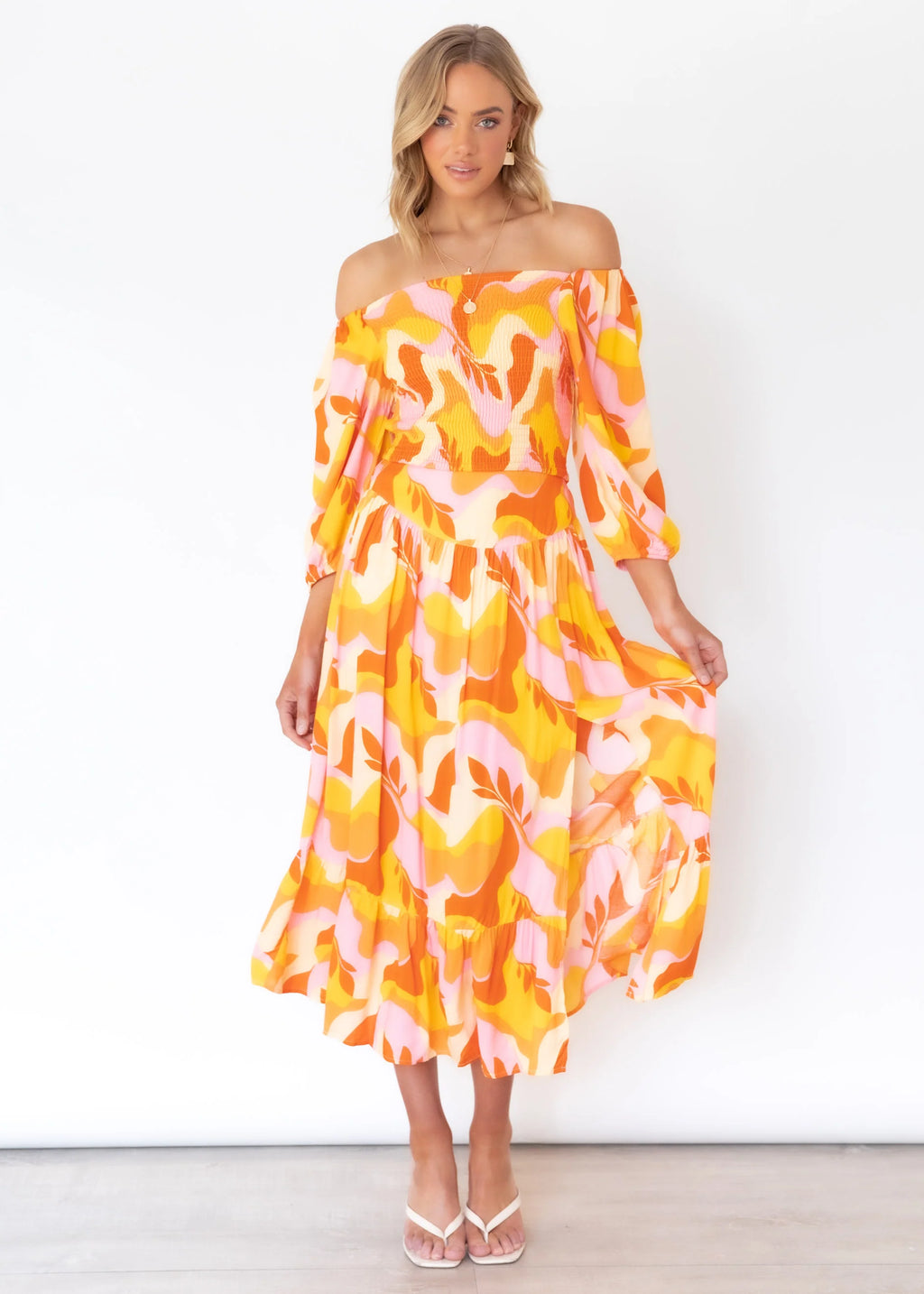 Parlo Off Shoulder Crop - Zulu