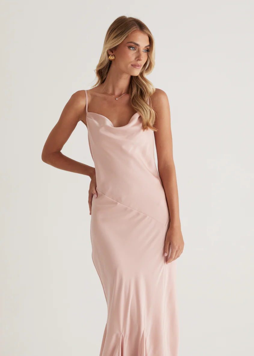 Zita Maxi Dress - Blush