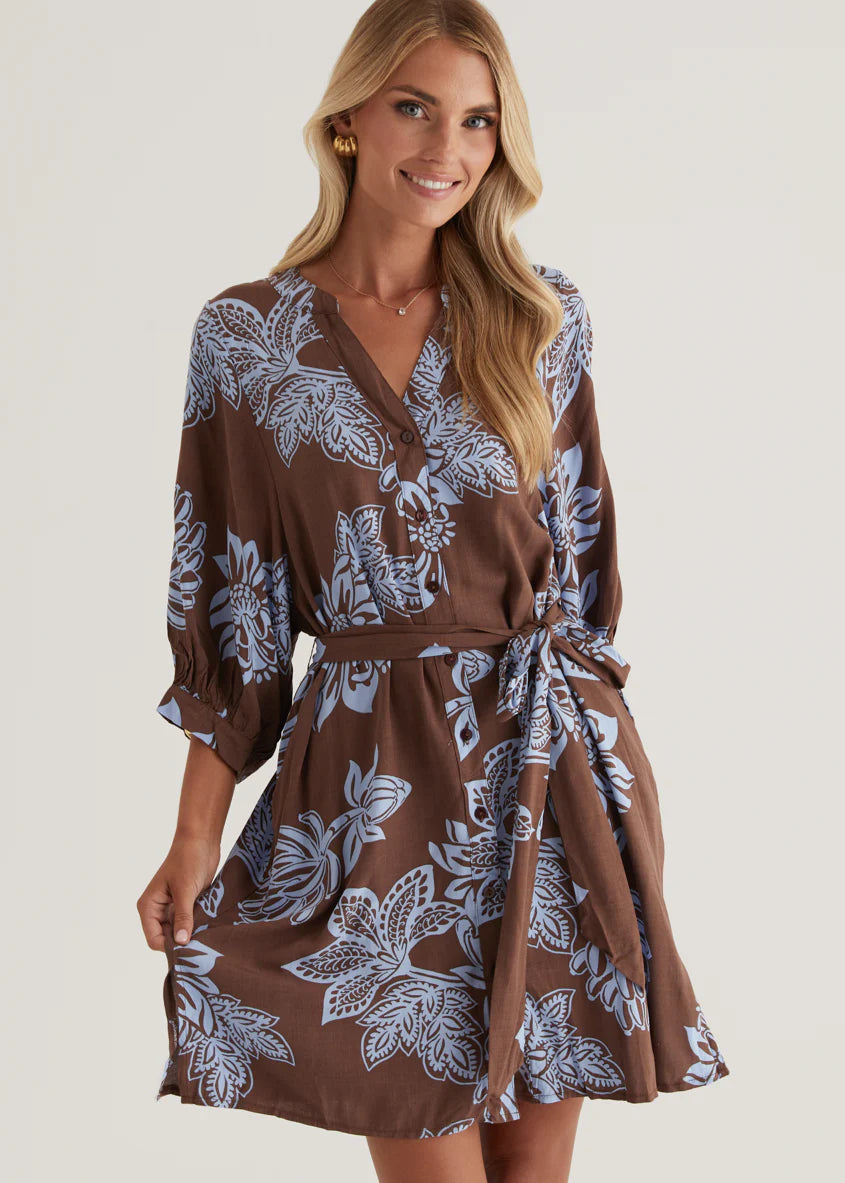 Tessa Dress - Choc Captivate