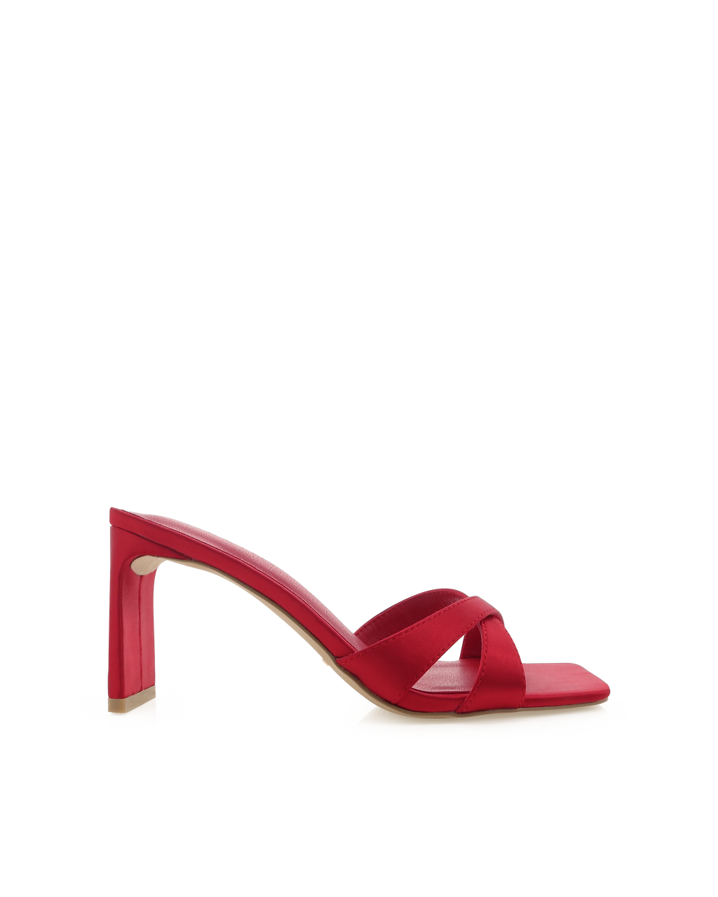 Kelsie Heels - Saffron Satin