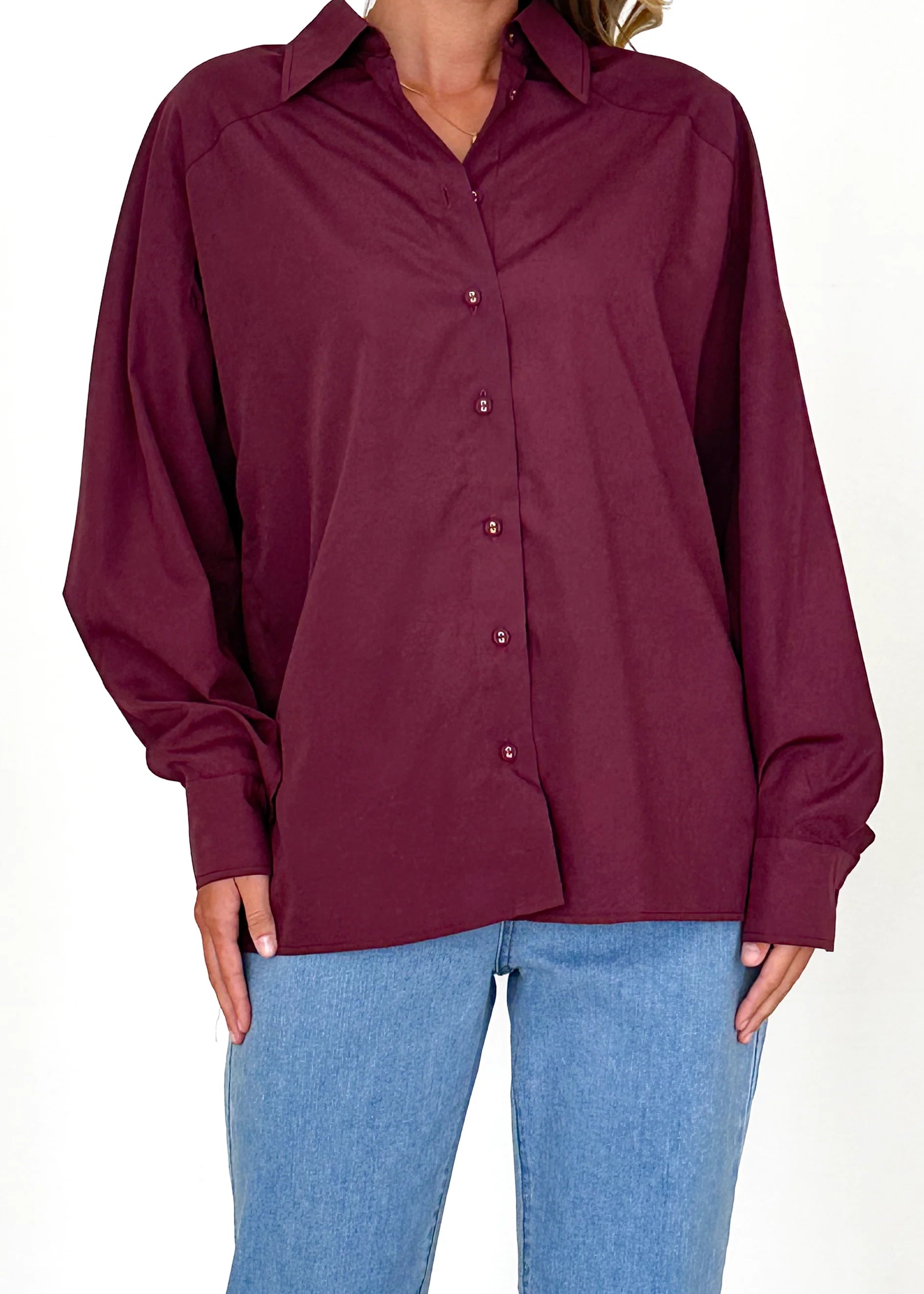 Kascade Shirt - Wine