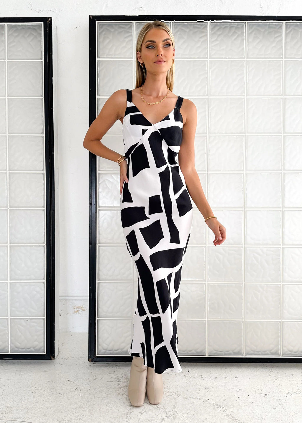 Kosmo Maxi Dress - Cayenne