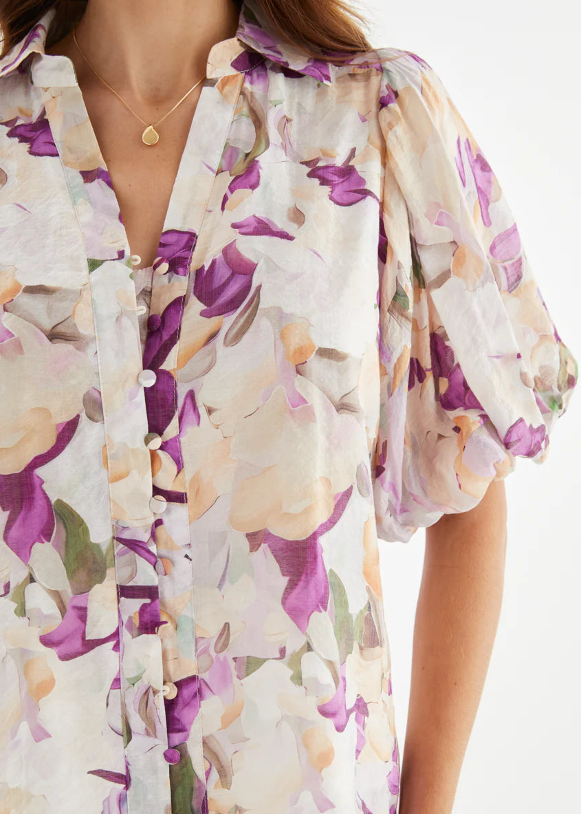 Marielle Blouse - Violet Garden
