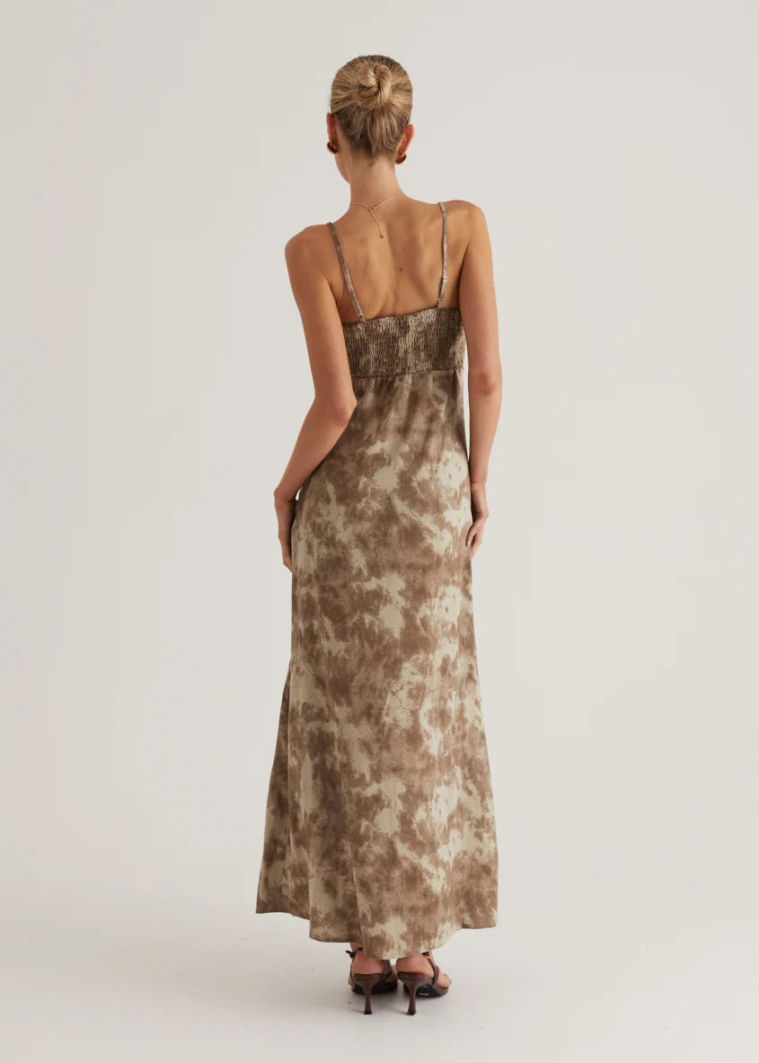 Emery Maxi Dress - Walnut
