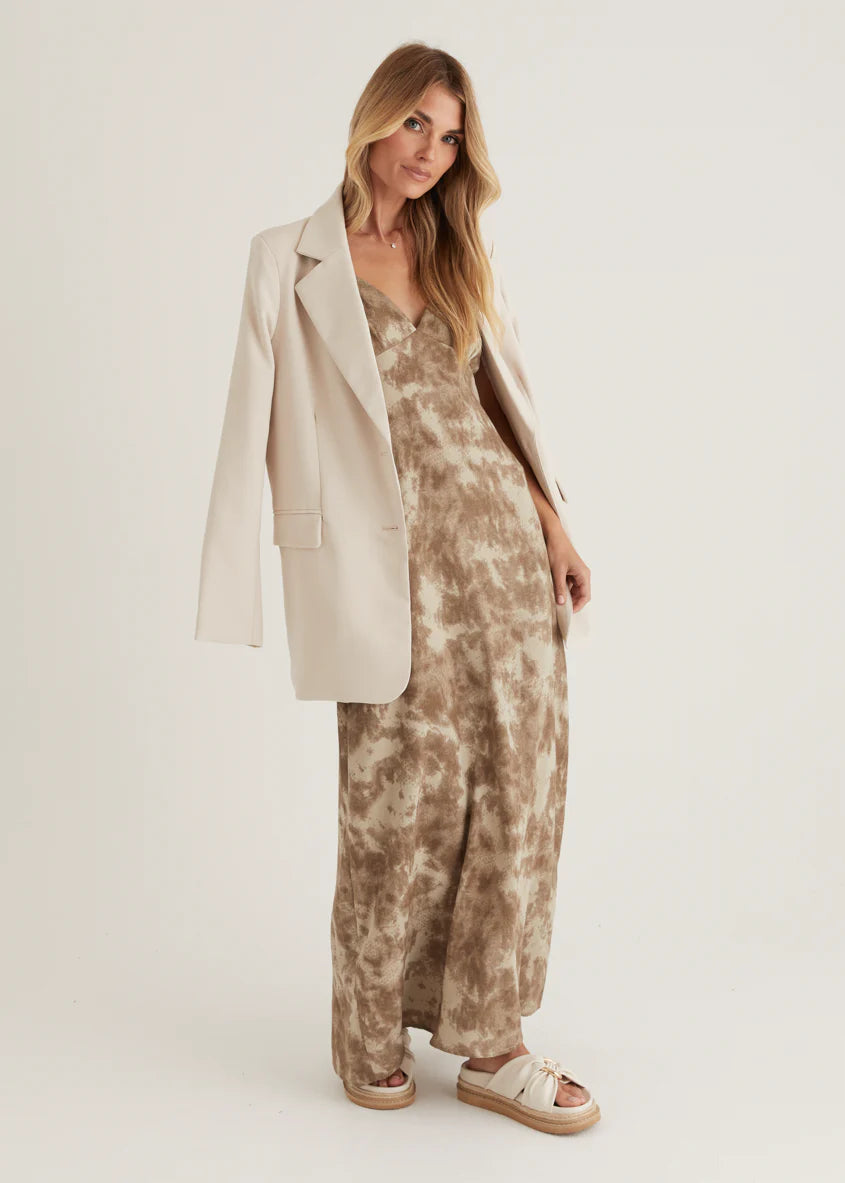 Emery Maxi Dress - Walnut