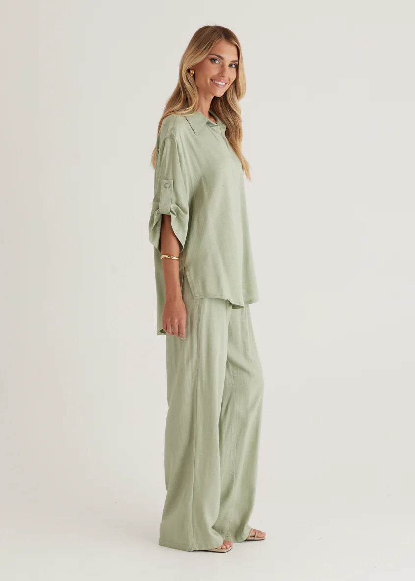 Kinsley Shirt - Sage