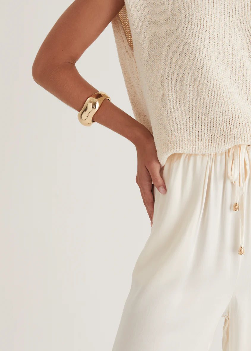 Serena Bangle - Gold
